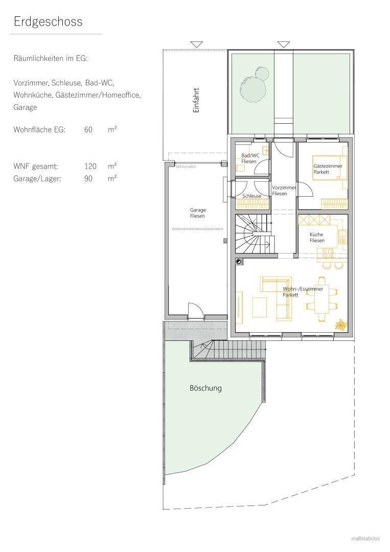 Haus 3 Planskizze EG