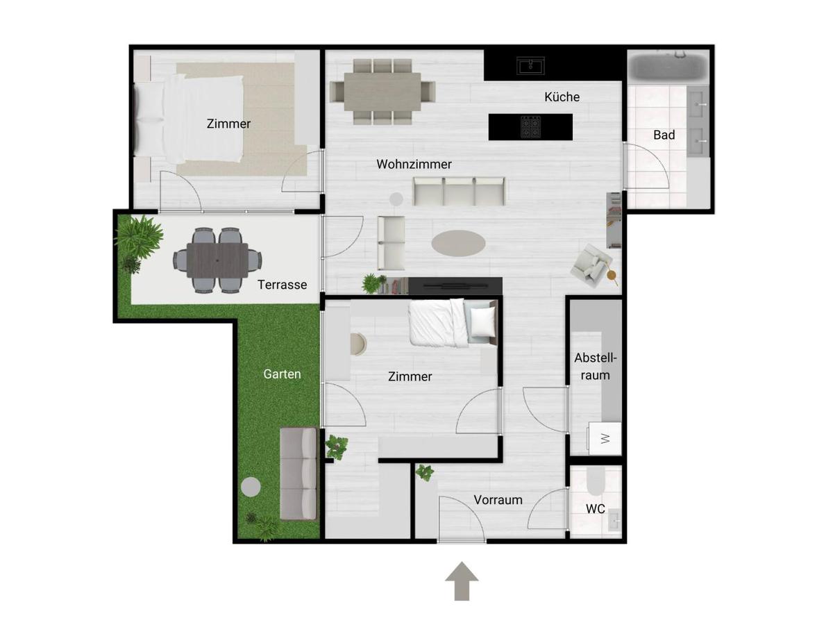 10. Eigentumswohnung 1210 Wien - Grundriss