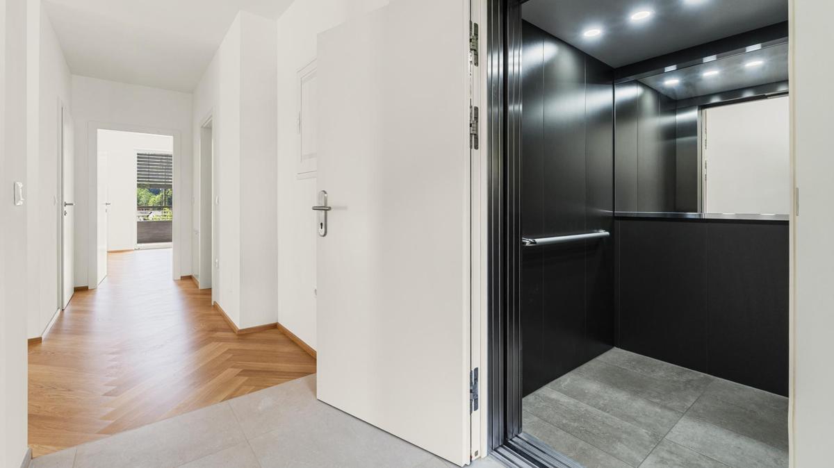 Aufzug ins Penthouse