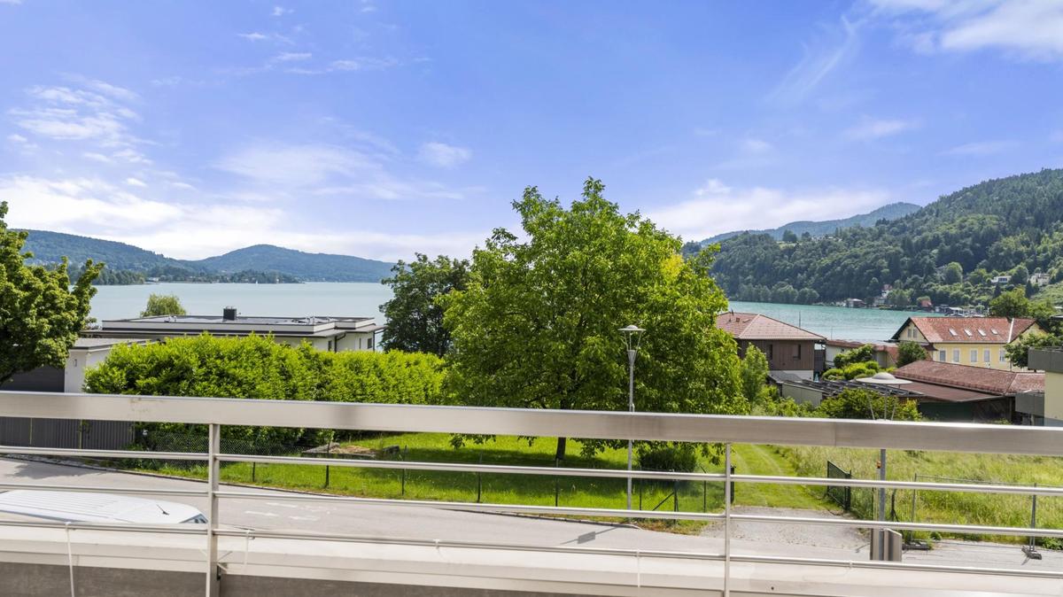 Seeblick von Terrasse Penthouse