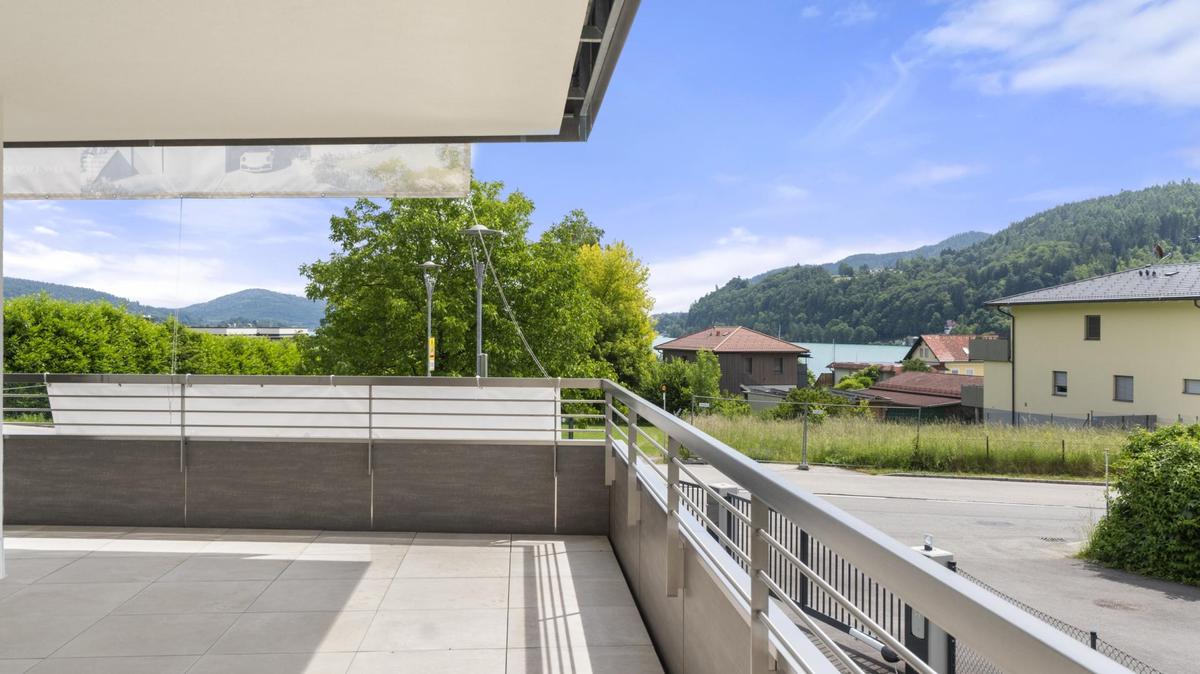 Terrasse mit Blick See Einliegerwohnung