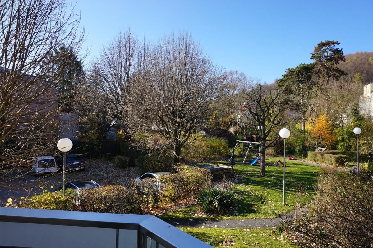 Ausblick in den Garten