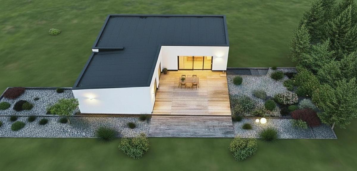 09. Baugrund -Visualisierung Griffner Bungalow