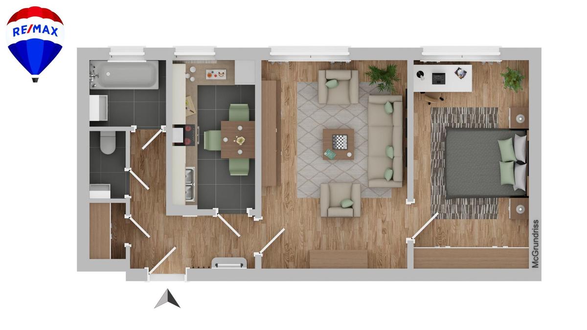 15. Eigentumswohnung 1160 Wien - Grundriss
