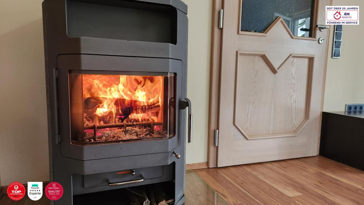 Kaminplatz im Wohnzimmer