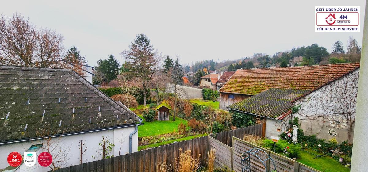Ausblick Schlafzimmer