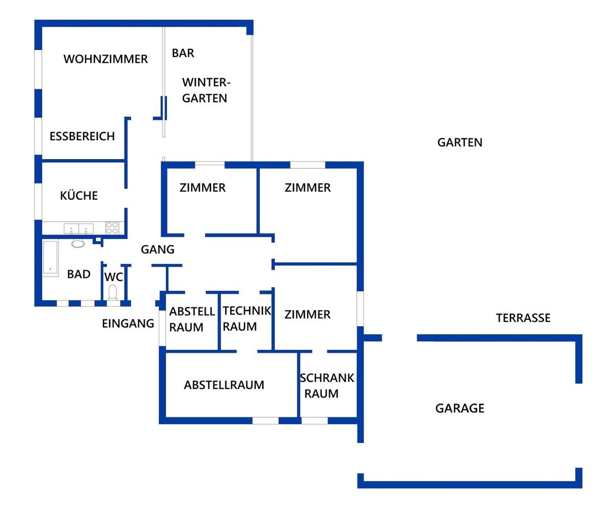 19 Bungalow 2102 Klein Engersdorf Plan