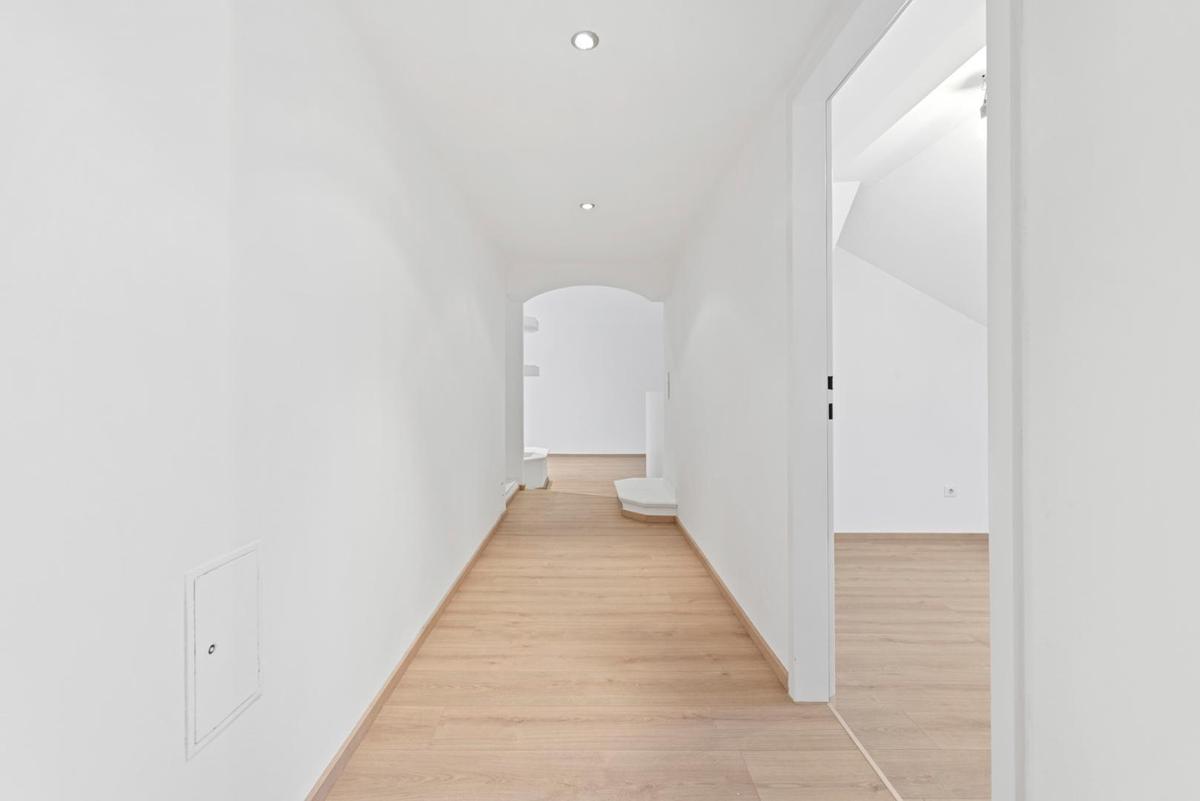 Gang zu den Wohnräumen