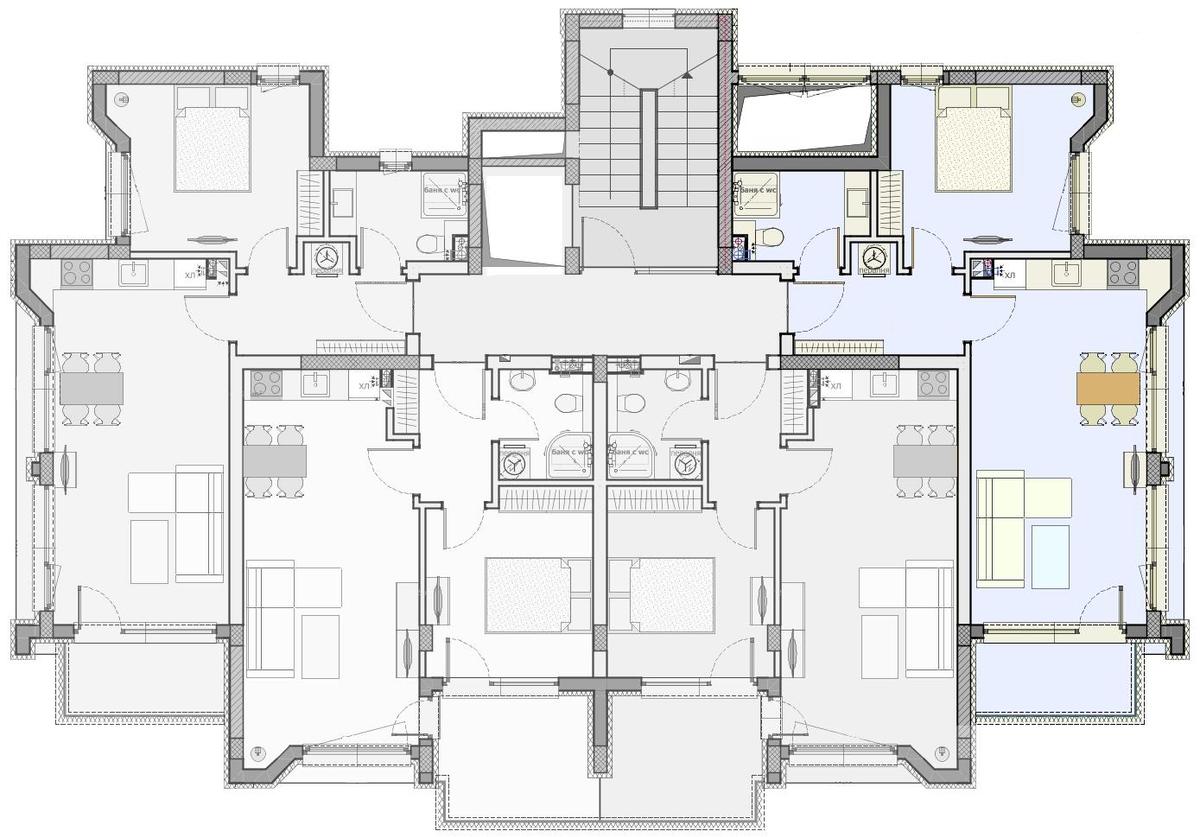 12. Eigentumswohnung 9000 Varna - Grundriss