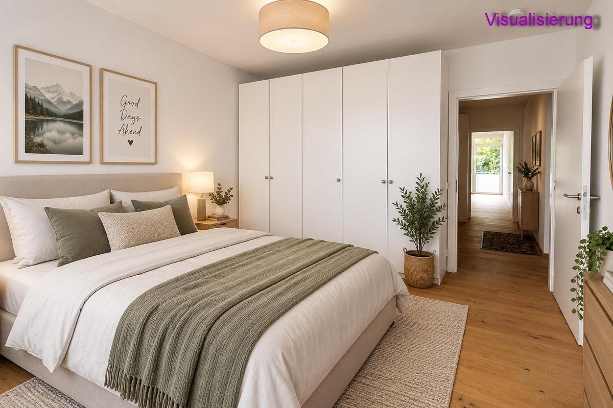 Schlafzimmer Visualisierung 1