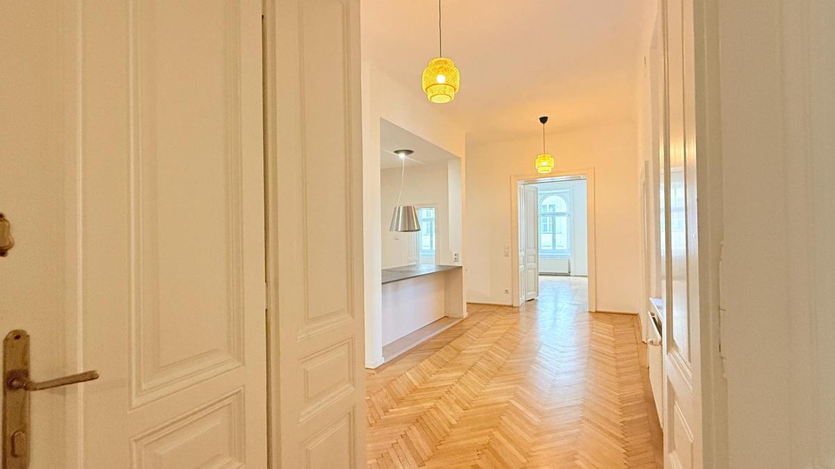 Blickfang in die Küche und ins Zimmer