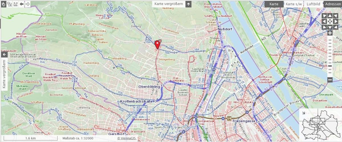 Lageplan mit O?ffis