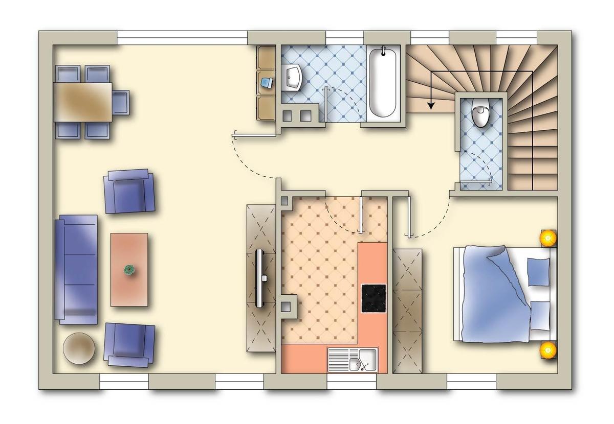 Grundrissplan OG