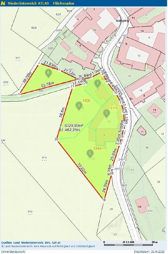 Flächenplan
