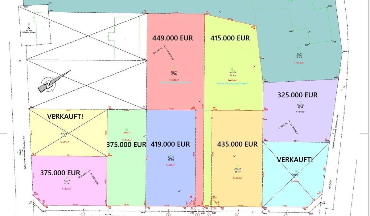 Preise Baugrundstücke 2102 Klein Engersdorf