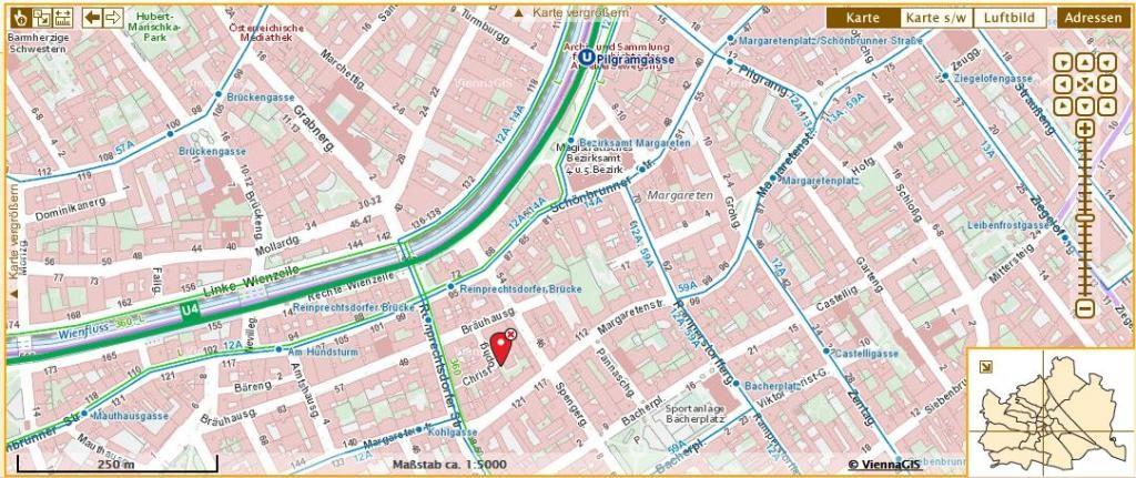 Lageplan mit O?ffis