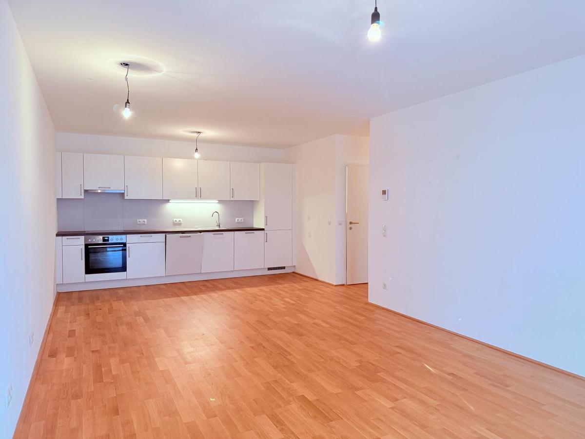 Küche und Wohnraum