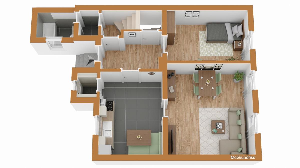 Plan EFH Leobersdorf, EG