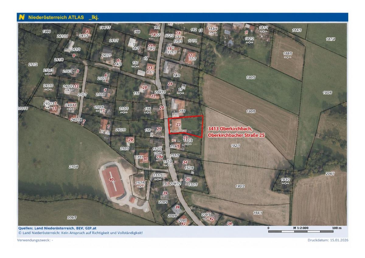 19 Karte - Oberkirchbach