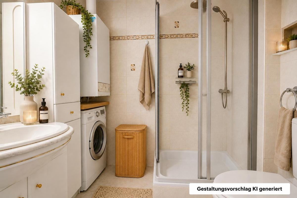 Badezimmer, Gestaltungsvorschlag
