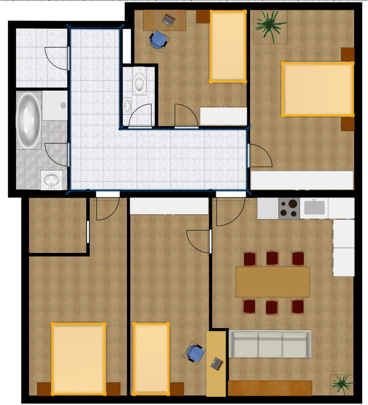 Skizze_5 Zimmer