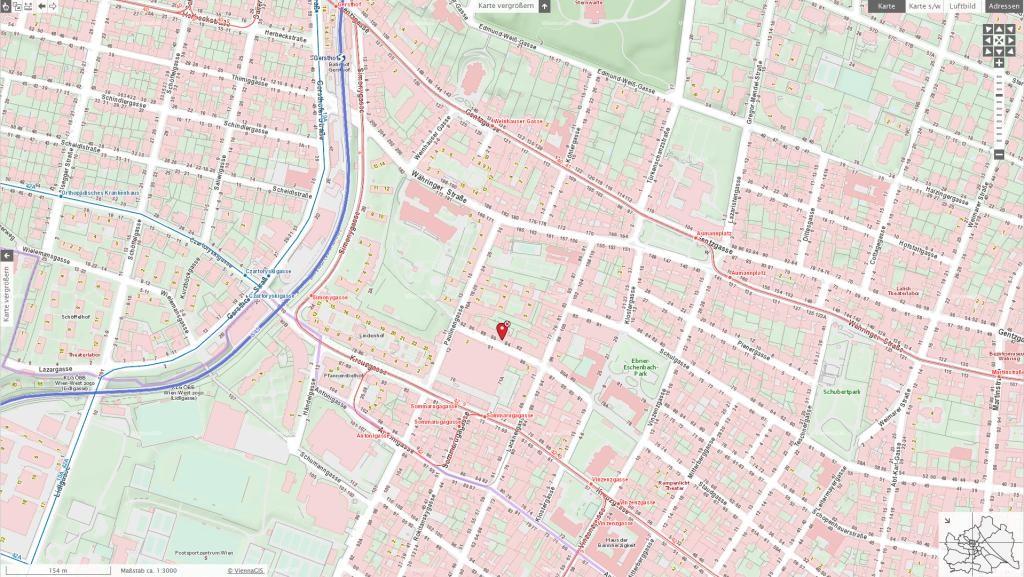 Lageplan Öffis