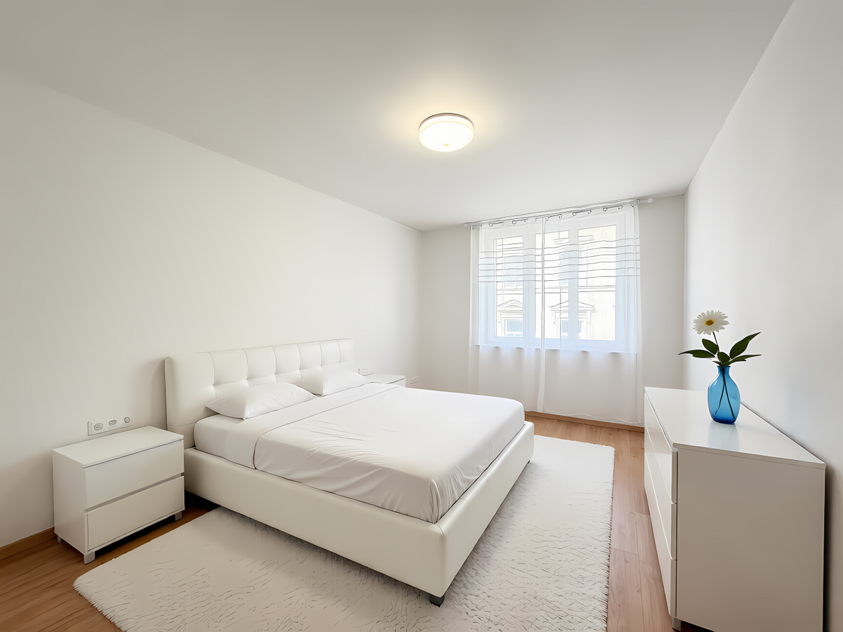 großes Schlafzimmer Einrichtungsvorschlag