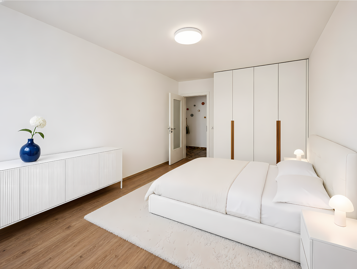 großes Schlafzimmer Einrichtungsvorschlag
