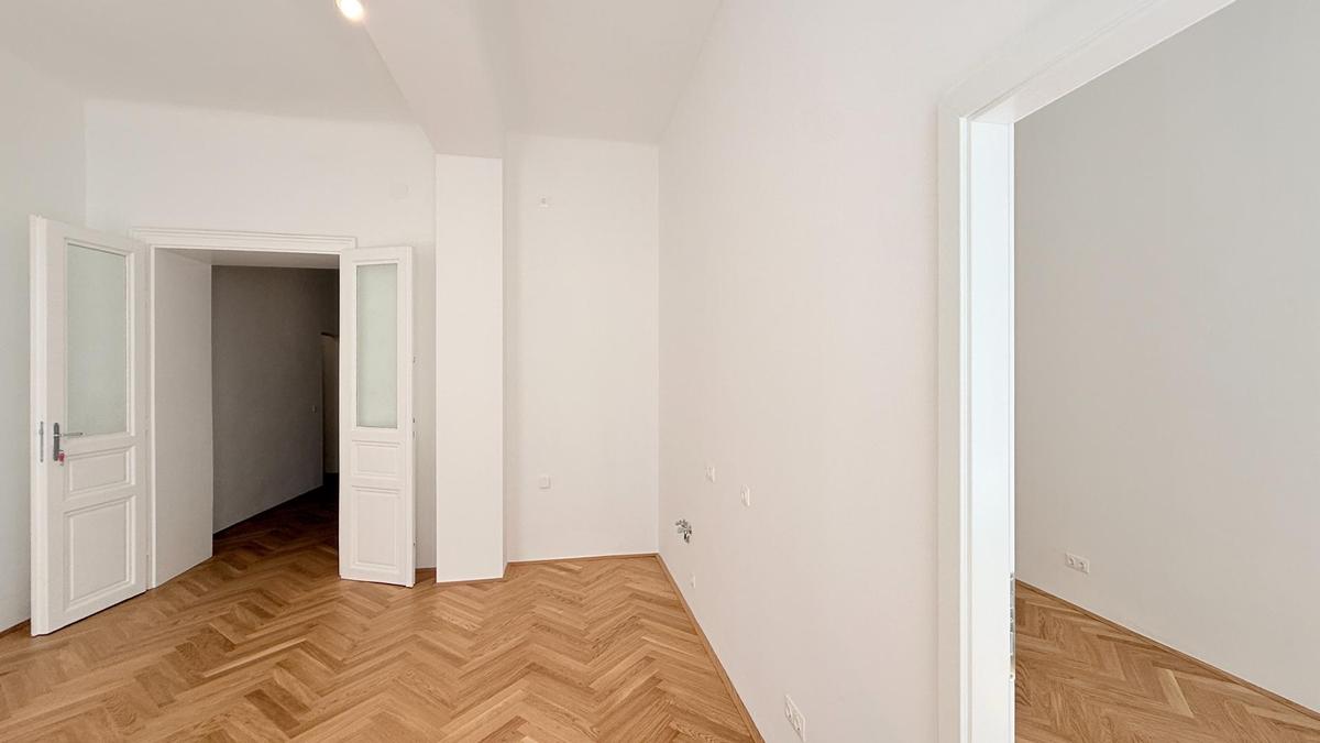 Einblick in beide Zimmer