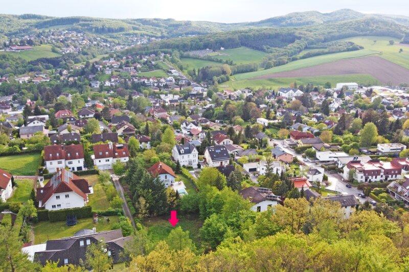 Drohnenaufnahme: Blick Richtung Hauersteig und Hbersbach