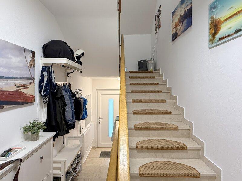 Treppe zum Dachgeschoss