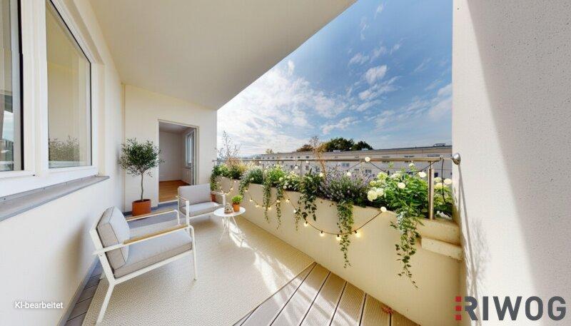 Loggia Virtuelles Staging