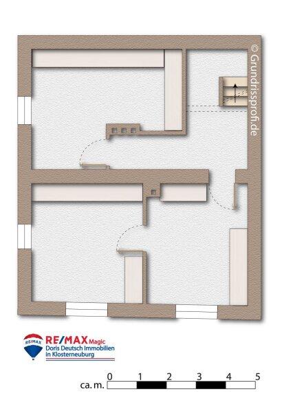 Grundriss Kellergeschoss möbliert