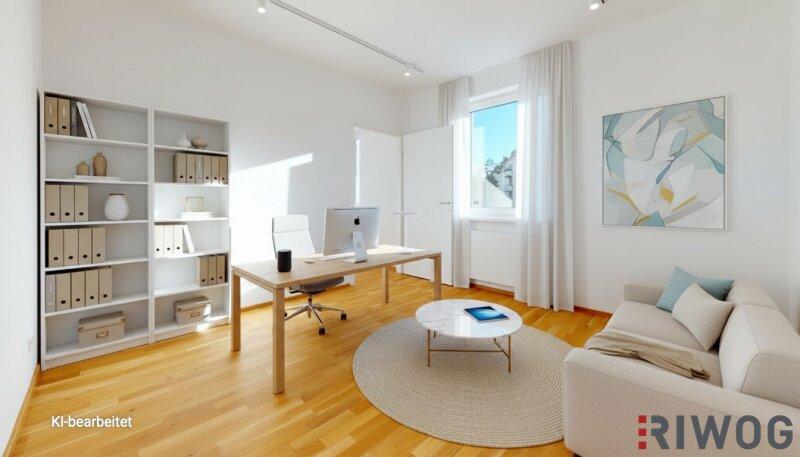 Arbeitszimmer KI-Bearbeitet