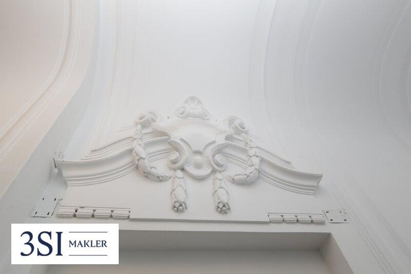 Stuckdetails im Altbau in der Gentzgasse