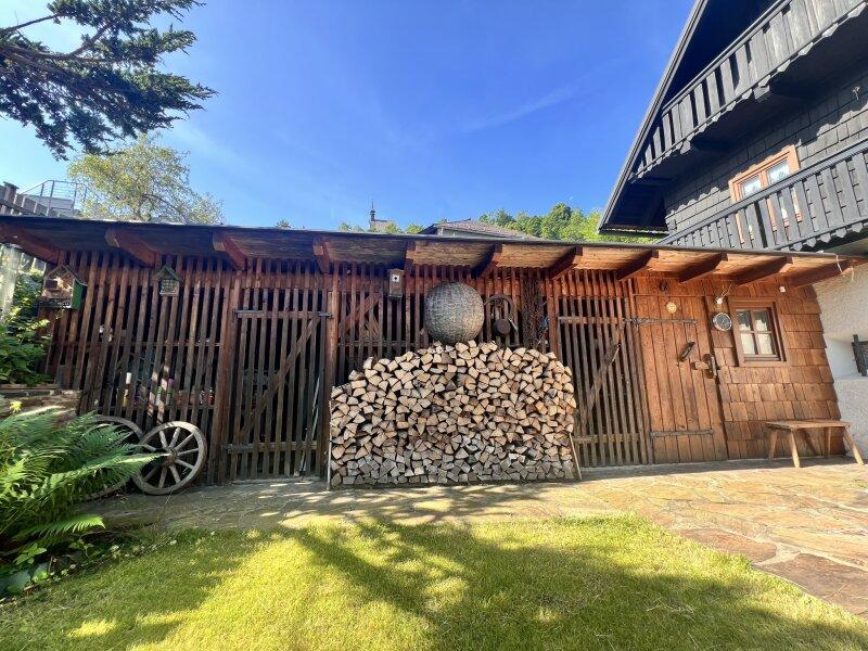 Nebengebäude als Lagerfläche