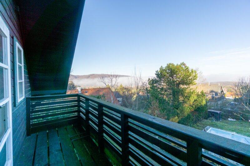 Balkon mit Fernblick