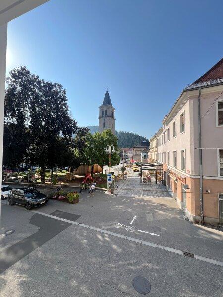 Aussicht auf den Judenburger Hauptplatz