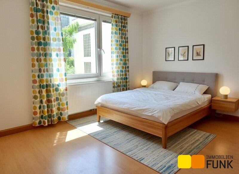 Schlafzimmer 1, Einrichtungsvorschlag KI-generiert