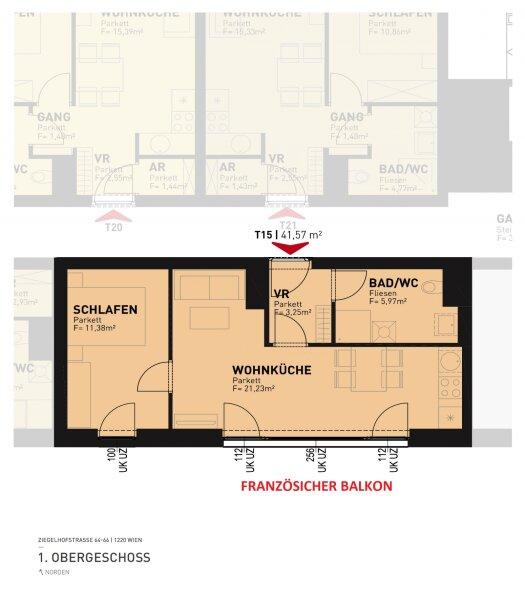 Grundriss: Ziegelhofstraße 64-66