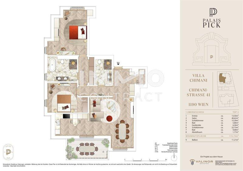 Villa Chimani . T3 . OG 1 . Std2412