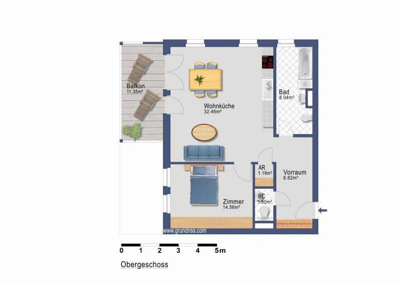 Grundriss Haus 3 Top 5
