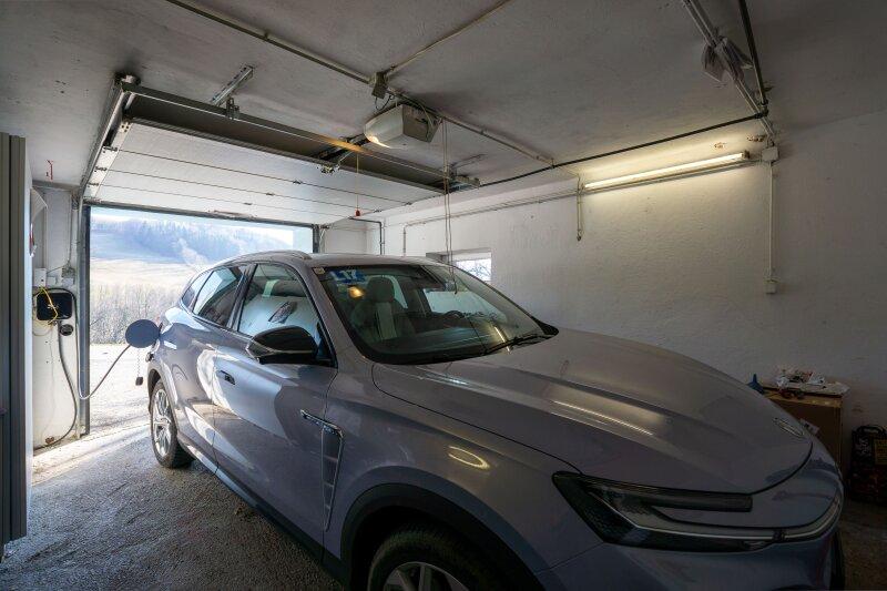 Garage mit Wallbox