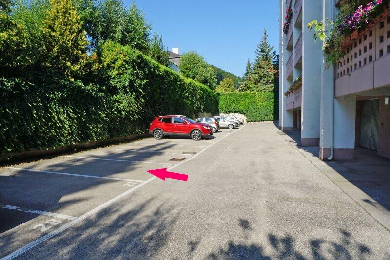zugeordneter Stellplatz