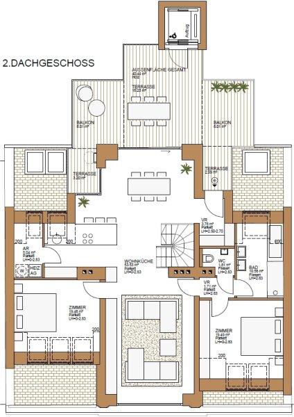 2. Dachgeschoß