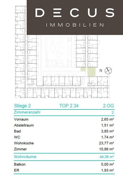 Lage im Haus