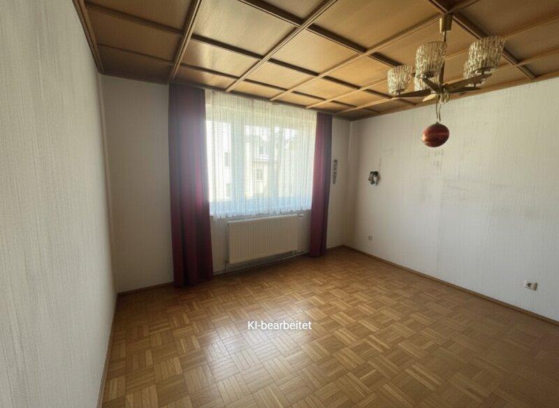 Wohnzimmer unmöbliert
