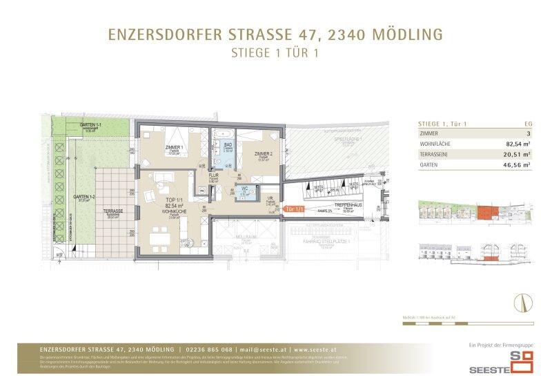 Grundriss Tür 1/1