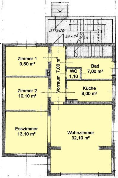 Erdgeschoß Skizze