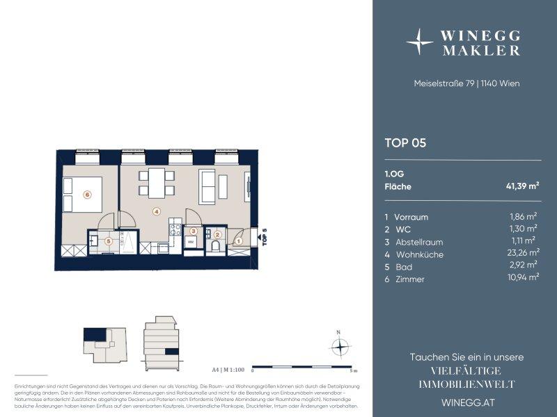 Grundriss Top 5
